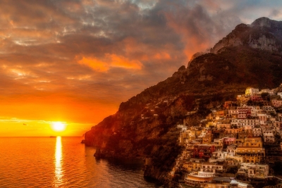 Amalfi &amp; Positano Coast Sunset